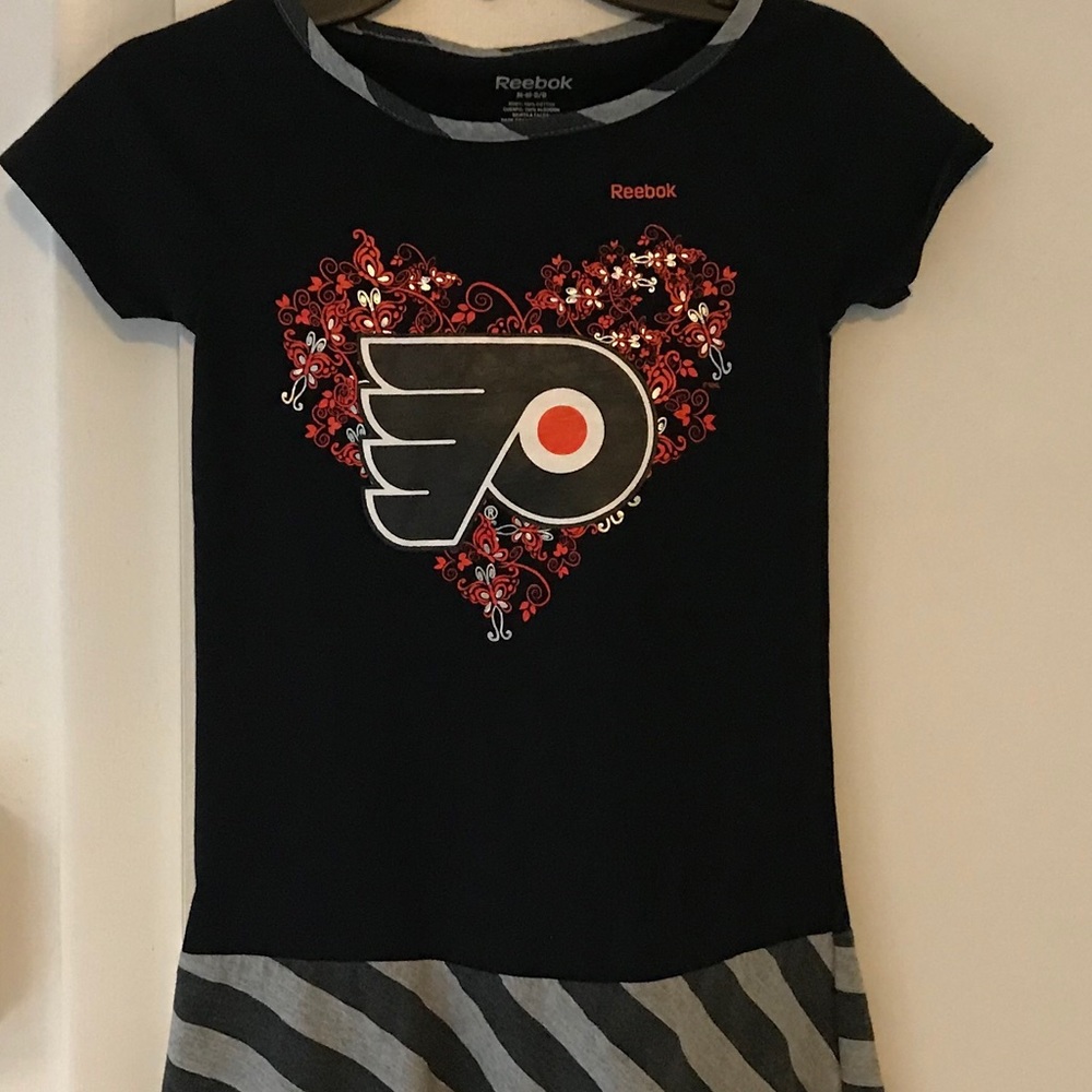 Philadelphia Flyers girls size 5/6 dress by Reebok
